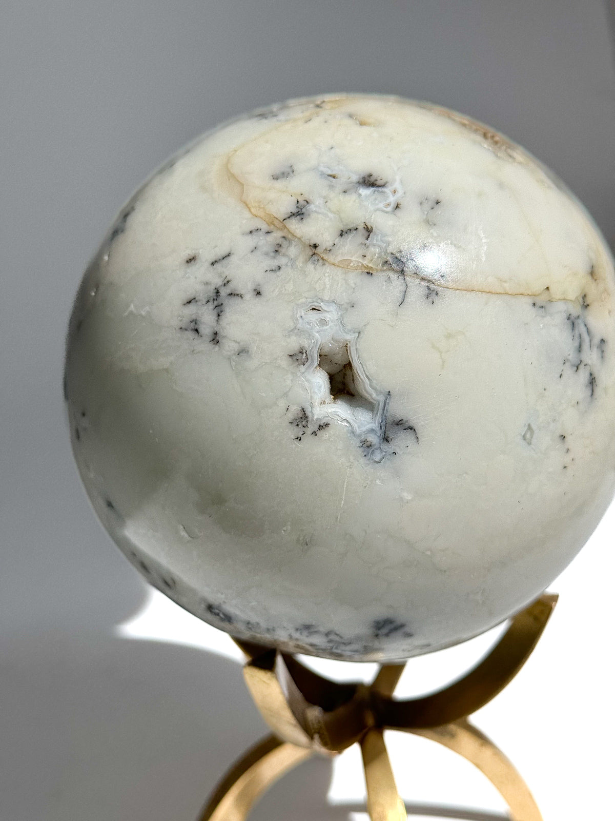 Dendritic Opal Sphere