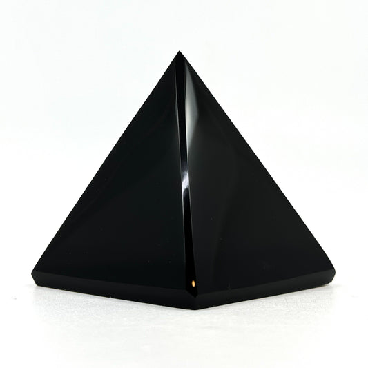 Black Obsidian Pyramid