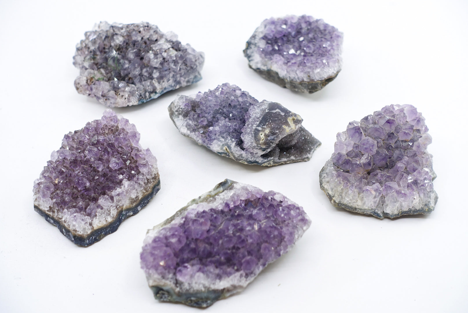 Amethyst Druzy Cluster - Enhance Intuition & Psychic Abilities - Juniper Stones