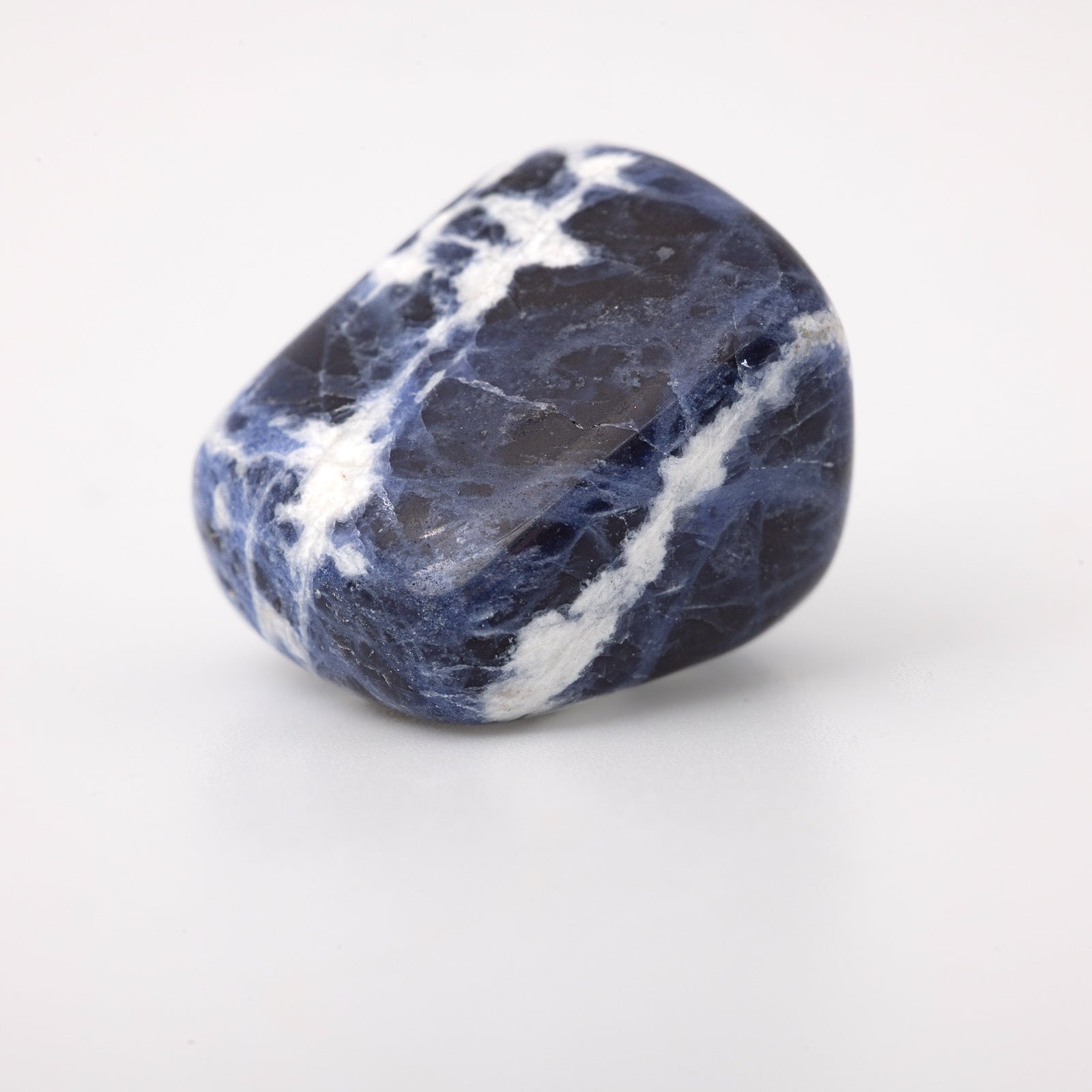 Sodalite Tumbled Crystals - Insight & Intuition Enhancement - Juniper Stones