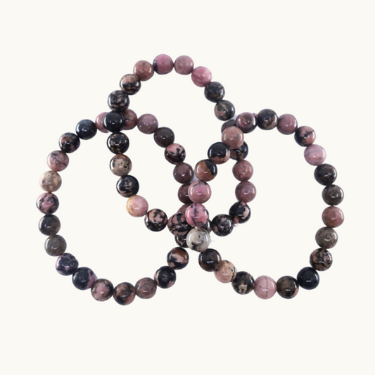 Rhodonite Bracelet 8mm