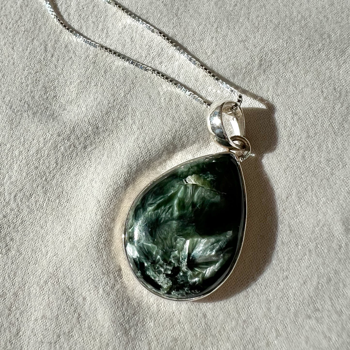 Seraphinite Pendant