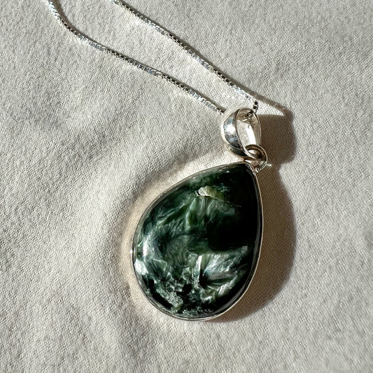 Seraphinite Pendant