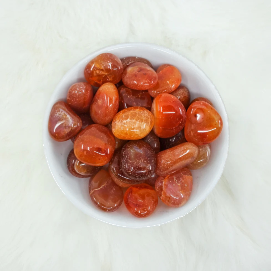 Carnelian Tumbled