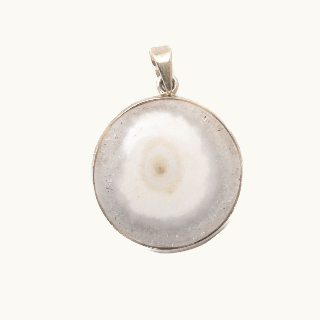 White Agate Pendant