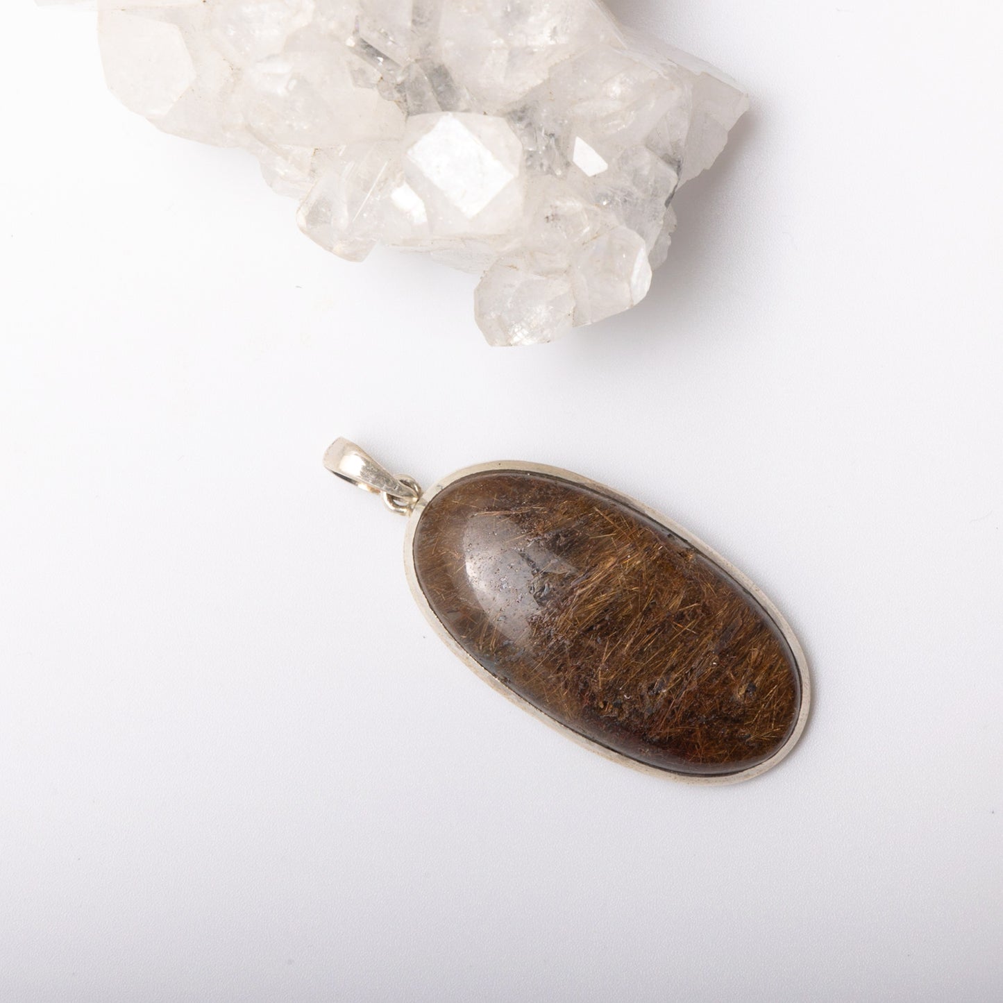 Rutilated Quartz Pendant