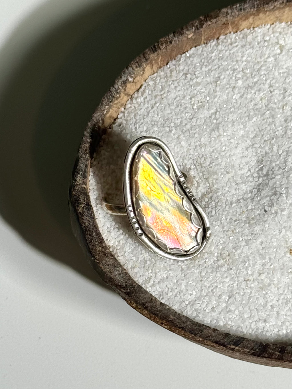 Mother of Pearl Ring - Size 8