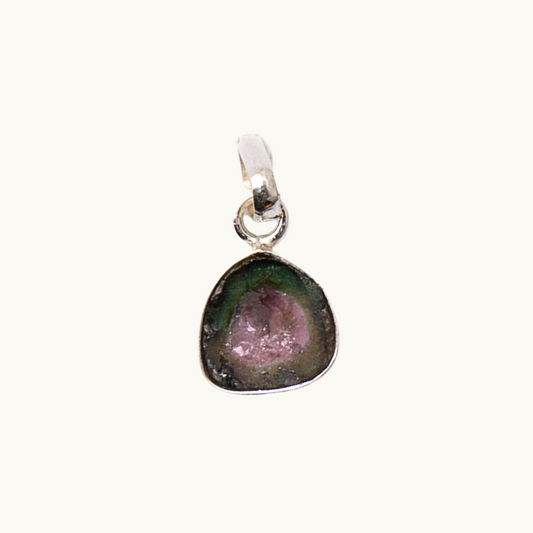 Watermelon Tourmaline Pendant