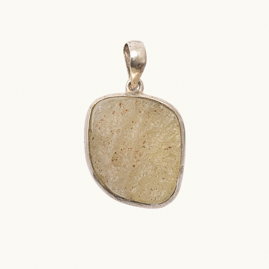 Libyan Desert Glass Pendant