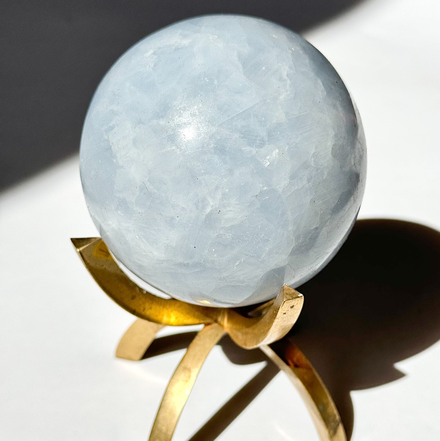 Blue Calcite Sphere