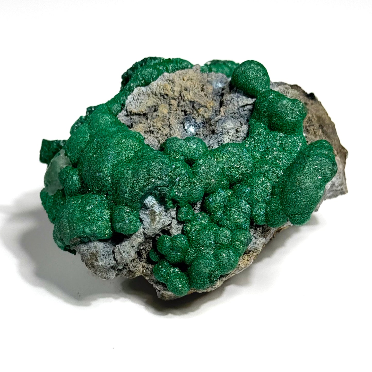 Druzy Malachite Specimen