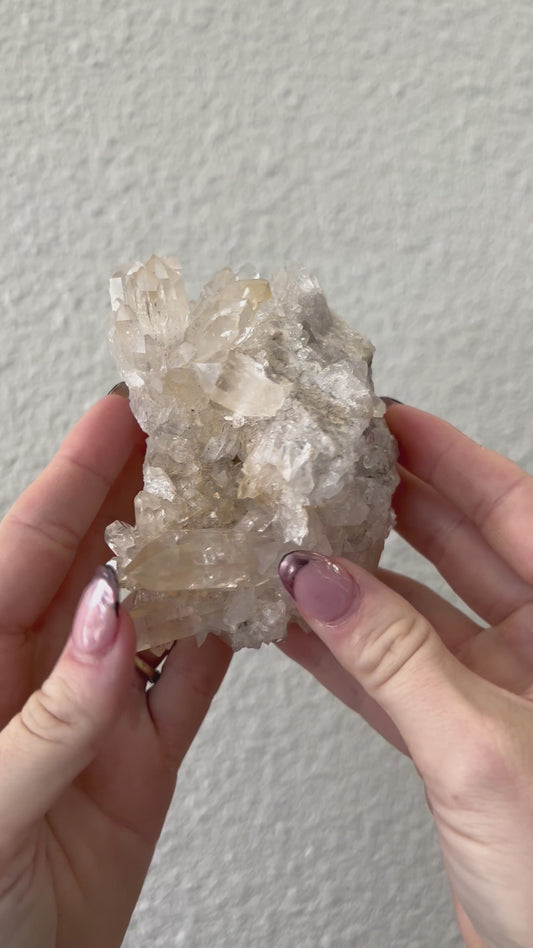 Quartz with Clusters