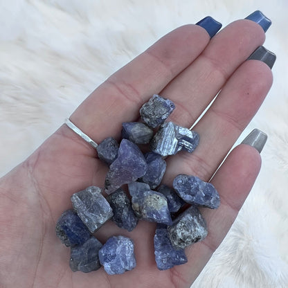 Tanzanite Rough Crystal - Integrating Mind and Heart Energies