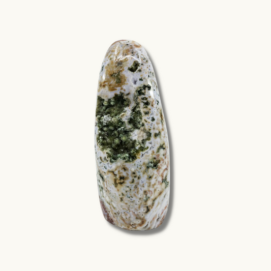 8th Vein Ocean Jasper Freeform - Limited availability, promotes self-love, kindness, empathy