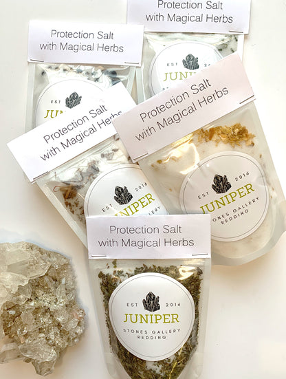 Protection Salts with Magical Herbs