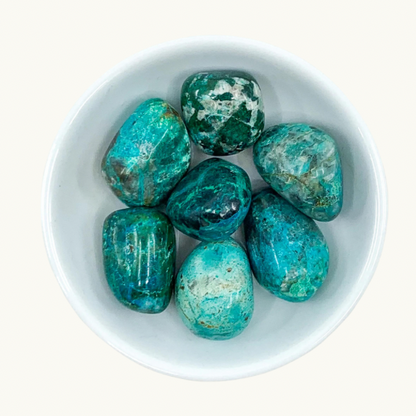 Chrysocolla Tumbled