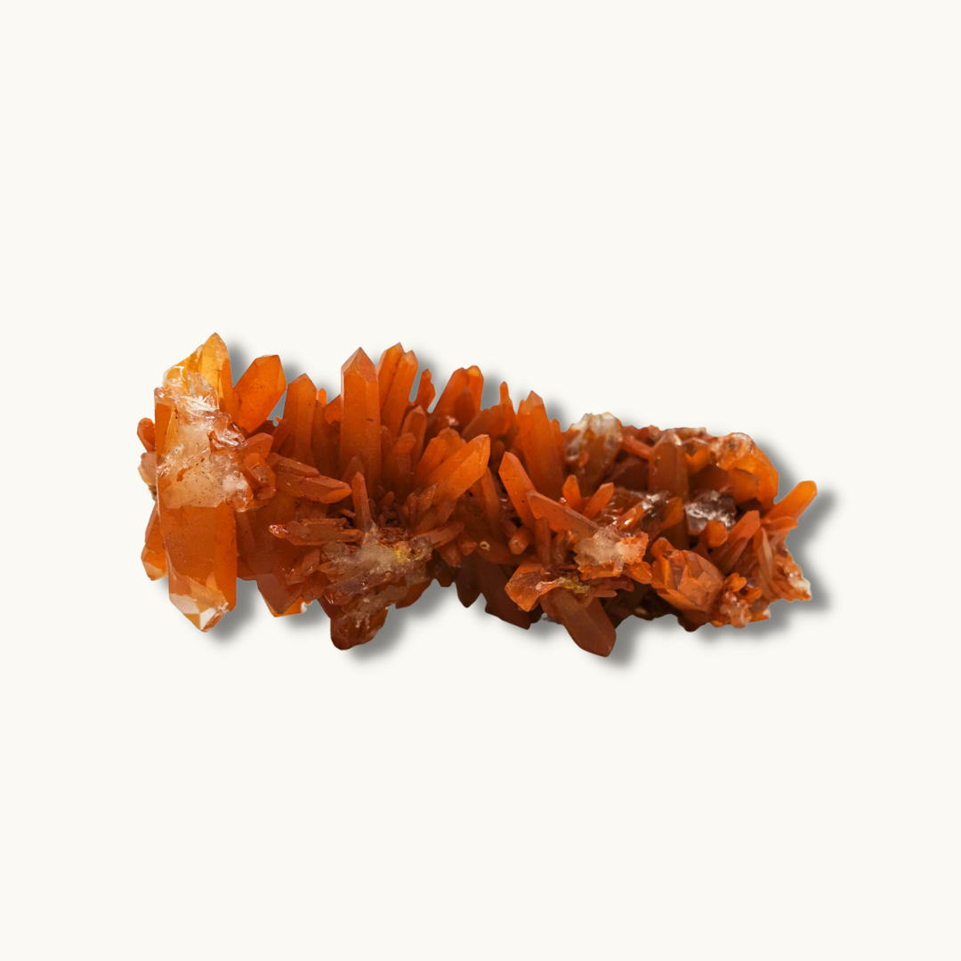 Tangerine Quartz Crystal Cluster - Orange - Stimulating Creativity and Sexual Energies