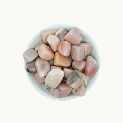 Tumbled Pink Opal Crystals - Renewal, Self-Acceptance & Spiritual Insight - Juniper Stones