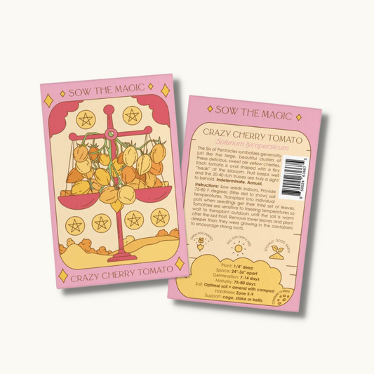 Crazy Cherry Tomato Seed Packet