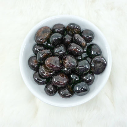 Garnet Tumbled Crystals - Manifest Love & Vitality - Juniper Stones