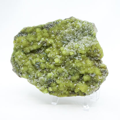  Green Smithsonite Crystal - Roughly measures 5" x 4.5", shapes and sizes may vary. All stones intuitively chosen.