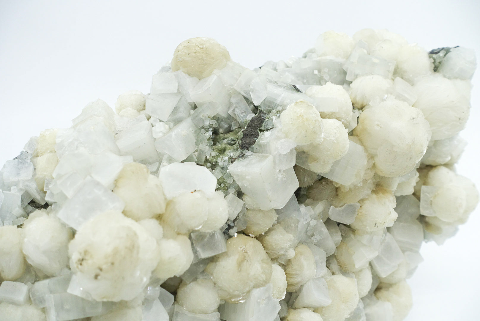 Apophyllite and Mordenite Combination - Higher Chakras