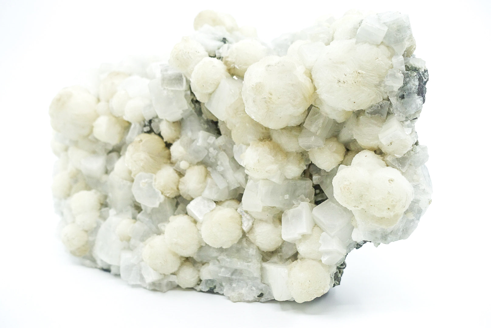 Apophyllite and Mordenite Combination - Higher Chakras