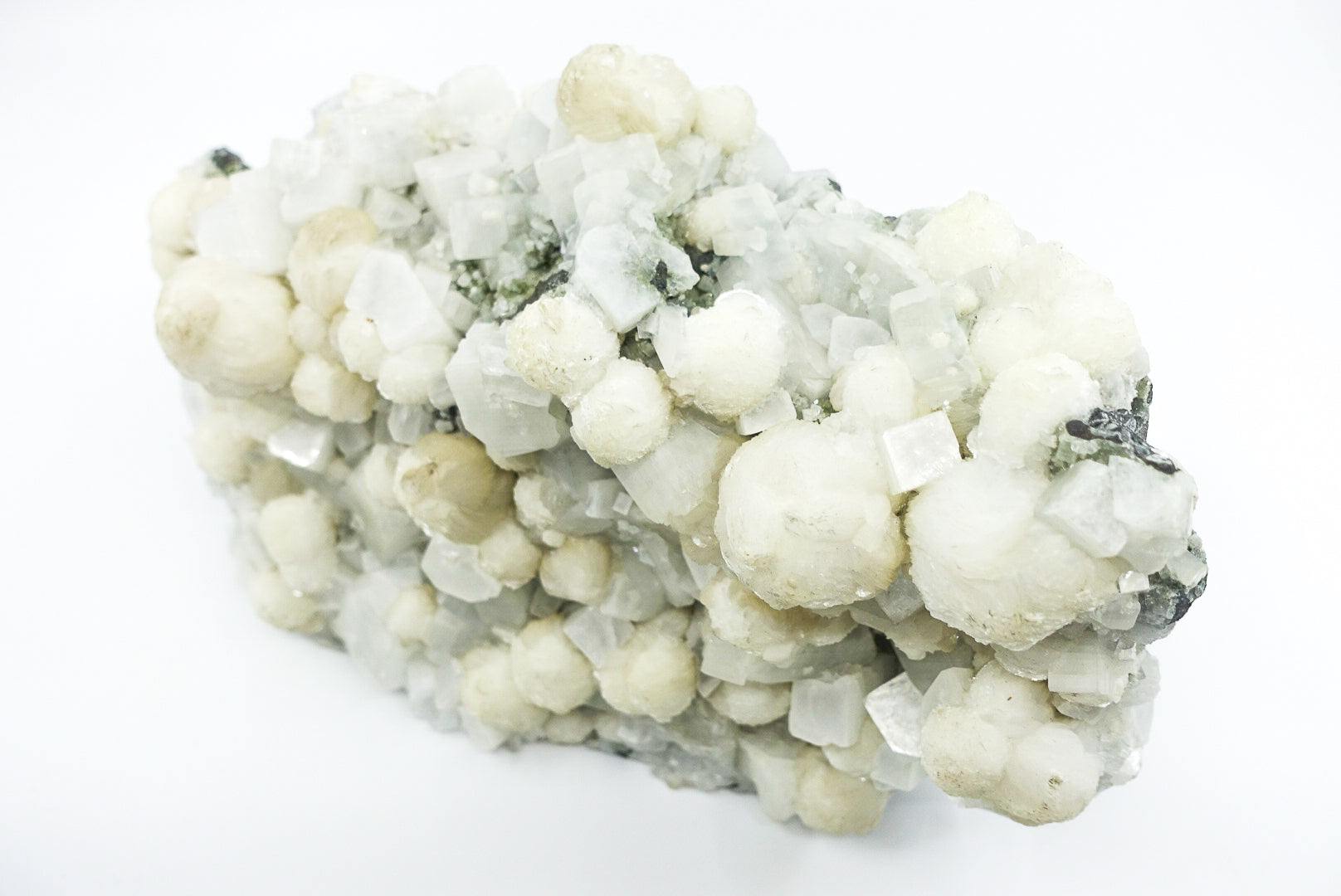 Apophyllite and Mordenite Combination - Higher Chakras