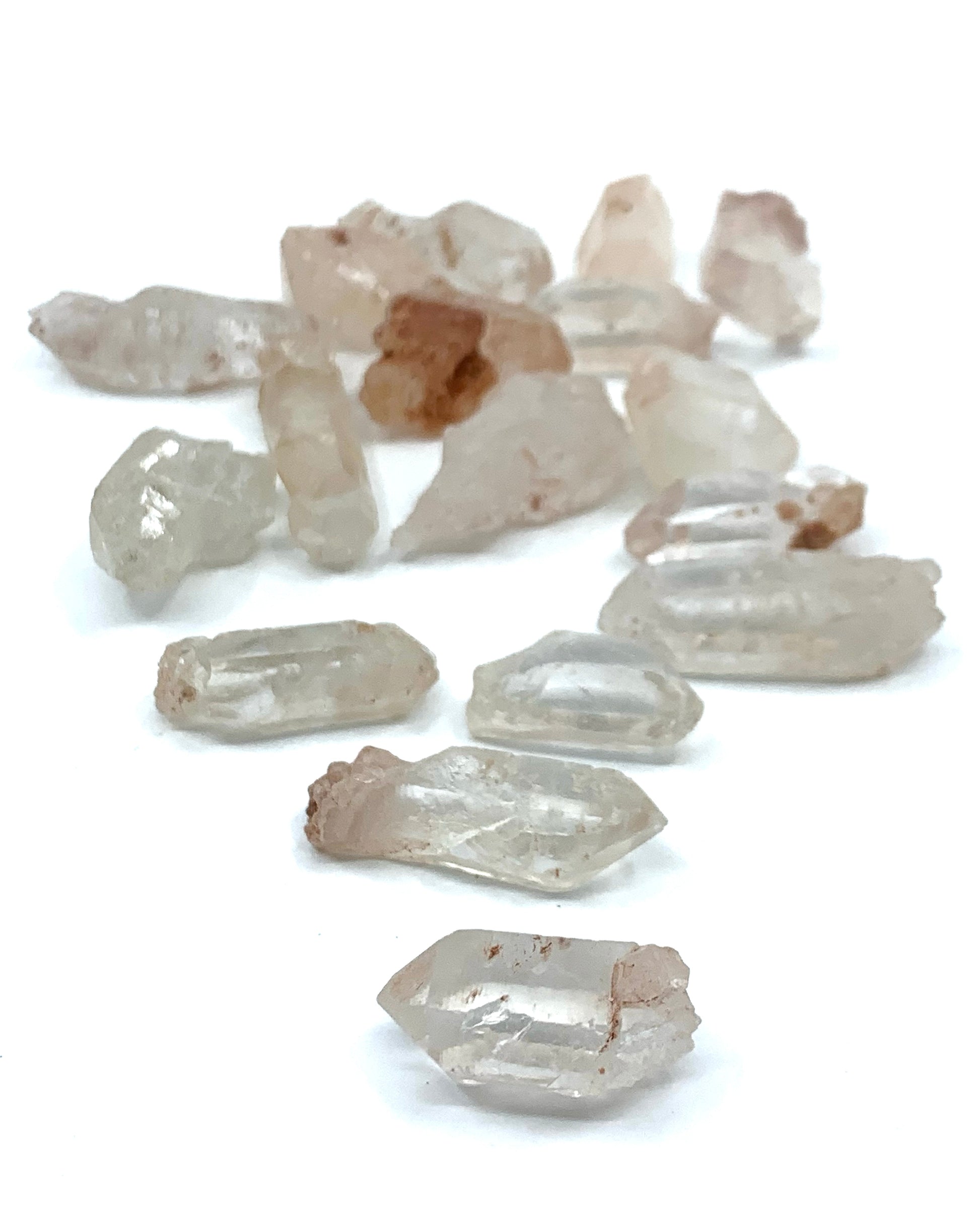 Image of pink Samadhi quartz crystal